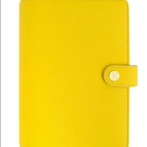 Kikki K medium yellow planner unused *sold*